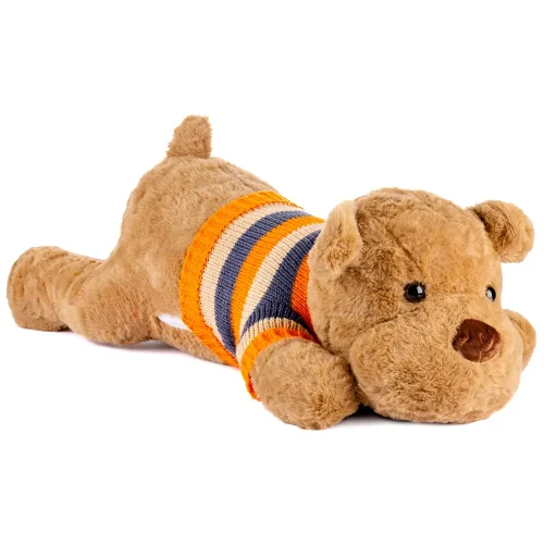 Teddyway Ladies Plush Dog, Soft Toy, 70 Cm, 27 Inches, 2.3 Feet, White - Teddyway